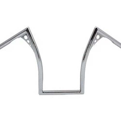15 inch Pirate Z-Bar Handlebar Chrome for Harley-Davidson