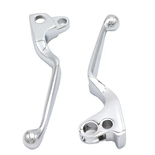 Chrome Wide Hand Lever Set for Harley-Davidson