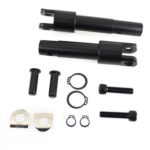 Black Standard Forward Control Conversion Kit for Harley-Davidson