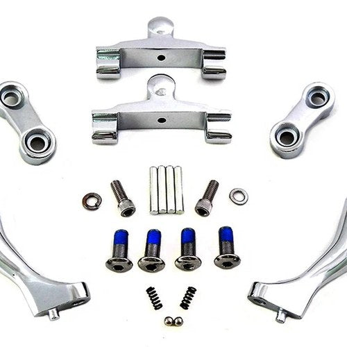 Adjustable Passenger Footboard Mount Set for Harley-Davidson