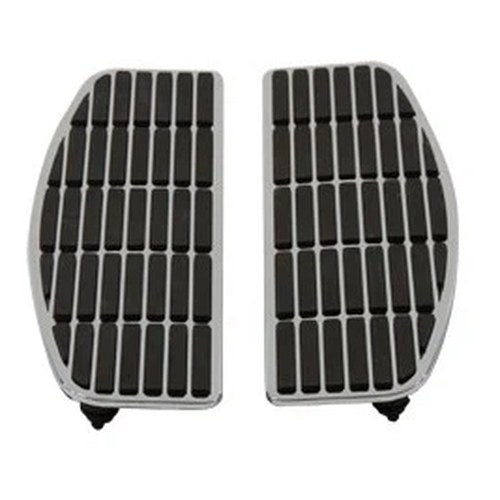 Footboard Mat Set Chrome for Harley-Davidson