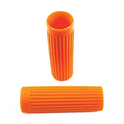 Replica Handlebar Grip Set Orange for Harley-Davidson