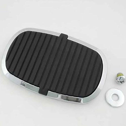 Large Brake Pedal Pad Chrome for Harley-Davidson