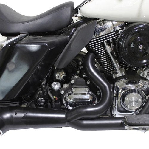 2:1 Exhaust Header Set Black for Harley-Davidson