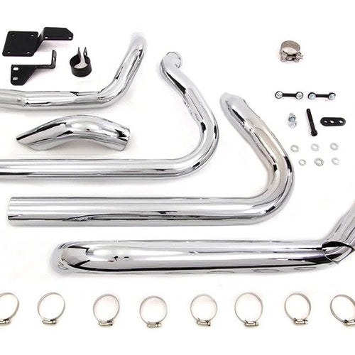 Wyatt Gatling Dresser True Dual Exhaust Set for Harley-Davidson