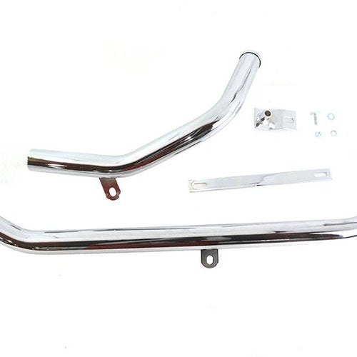 Exhaust Header Set Chrome for Harley-Davidson