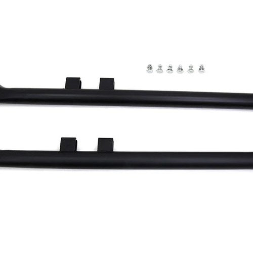 M8 36 inch Straight Fishtail Exhaust Extension Set Black for Harley-Davidson