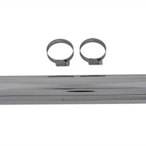 Chrome 14 inch Lower Y Exhaust Heat Shield for Harley-Davidson