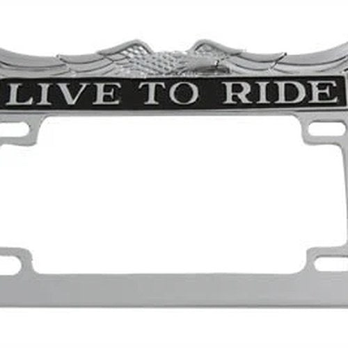 License Plate Frame Chrome for Harley-Davidson