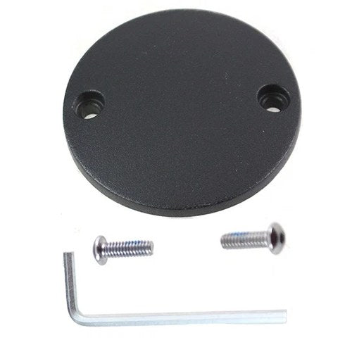 M8 Ignition System Cover Smooth Wrinkle Black for Harley-Davidson
