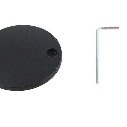 M8 Ignition System Cover Domed Matte Black for Harley-Davidson