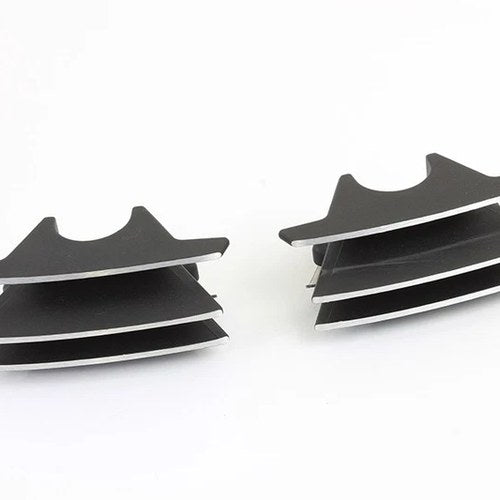 M8 Finned Spark Plug Cover Set Black for Harley-Davidson
