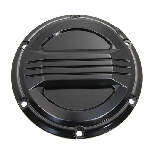 Black Air Flow Derby Cover for Harley-Davidson