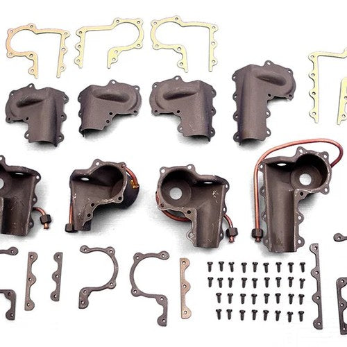 Lower Valve Spring Cup Set Parkerized for Harley-Davidson