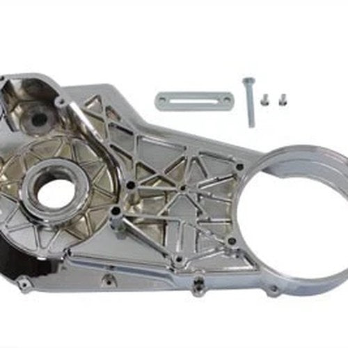 Chrome 3/4 inch Offset Inner Primary Cover for Harley-Davidson