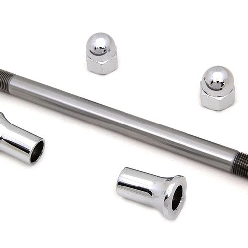 Chrome Front Axle Kit for Harley-Davidson