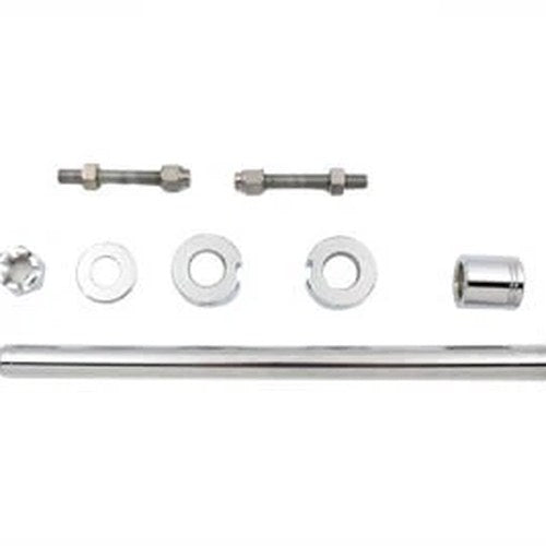 Chrome Rear Axle Kit for Harley-Davidson