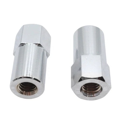 Chrome Billet Nut Set Coarse Thread for Harley-Davidson