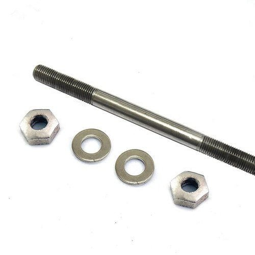 3/8 inch-20 Zinc Front Axle for Harley-Davidson