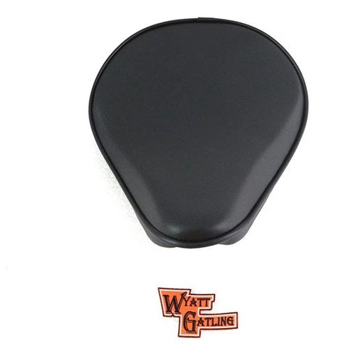 Black Vinyl Solo Seat for Harley-Davidson