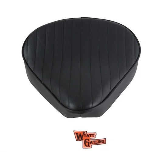 Black Tuck and Roll Solo Seat Large for Harley-Davidson