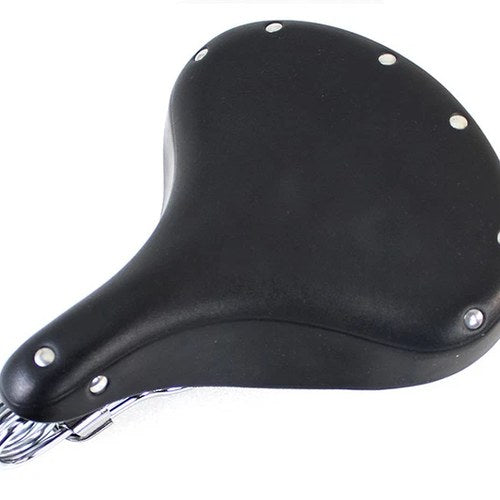 Troxel Replica Bicycle Solo Seat Black for Harley-Davidson