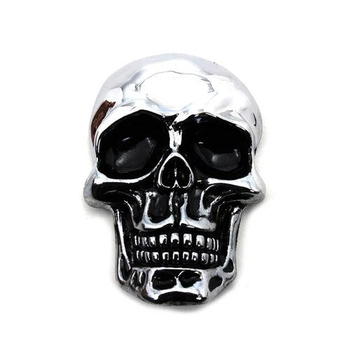 Pewter Skull Emblem for Harley-Davidson