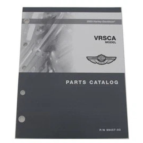OE Factory Spare Parts Book for 2003 Vrsc for Harley-Davidson