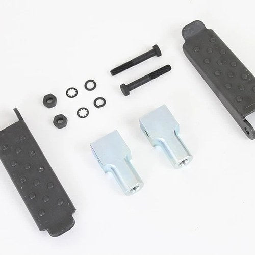 Parkerized Rear Footpeg Set for Harley-Davidson