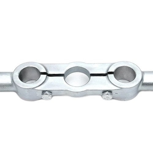 VL Spring Fork Top Triple Tree White Zinc for Harley-Davidson