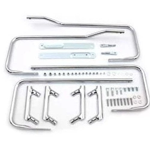 Chrome Saddlebag Guard Kit for Harley-Davidson