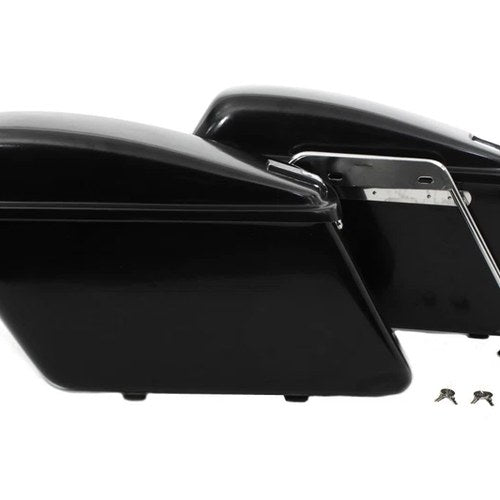 Replica Saddlebag Set Black for Harley-Davidson