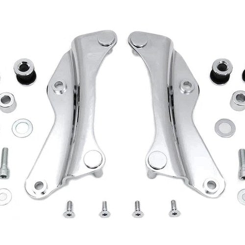 4 Point Docking Hardware Kit Chrome for Harley-Davidson