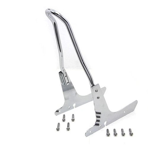 16 inch Sissy Bar Kit Chrome for Harley-Davidson