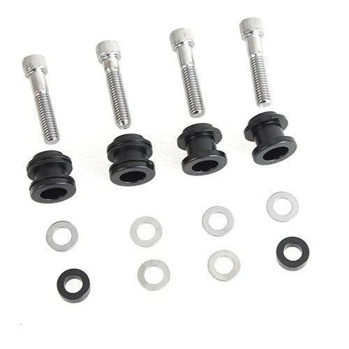 Docking Hardware Kit Gloss Black for Harley-Davidson
