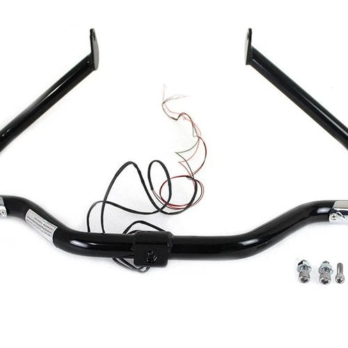 Black Front Turn Signal Highway Bar for Harley-Davidson