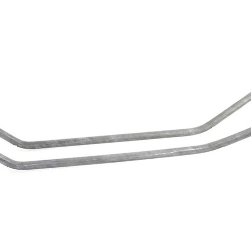 Rigid Frame Lower Frame Rail Set Raw for Harley-Davidson