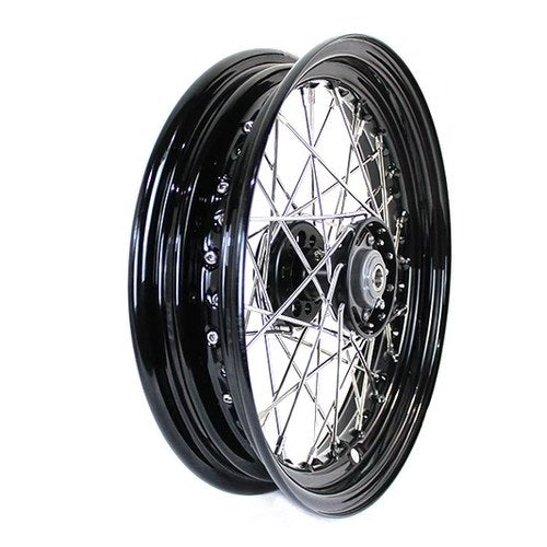 16 inch X 3.00 inch Replica Front or Rear Spoke Wheel for Harley-Davidson