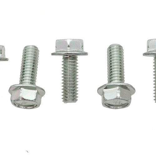 Zinc Hex Flange Screws 5/16 inch-18 x 7/8 inch for Harley-Davidson