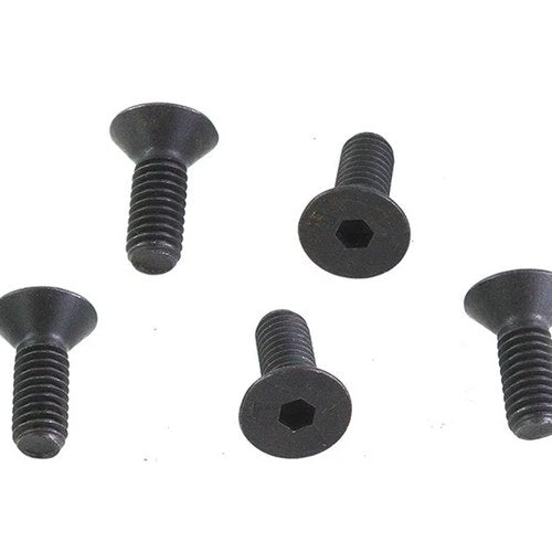 Allen Flat Head Screws Black 5/16 inch-18 x 5/8 inch for Harley-Davidson