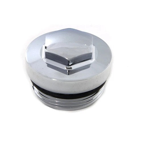 Chrome Primary Cover Filler Cap for Harley-Davidson
