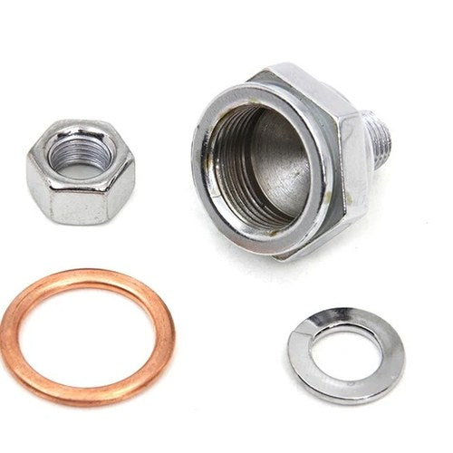 Linkert Carburetor Bowl Chrome Lock Nut for Harley-Davidson