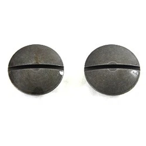 Parkerized Handlebar End Plugs for Harley-Davidson