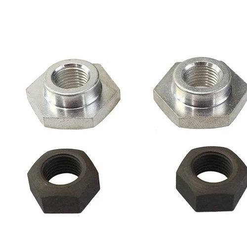 Parkerized Hex Nut and Retainer Kit for Harley-Davidson