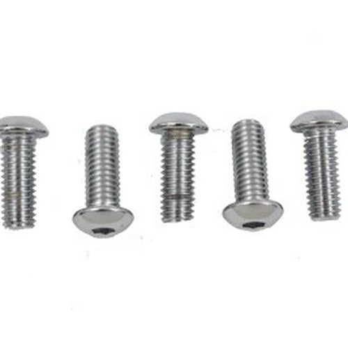 Rear Disc Bolt Kit Allen Style Chrome for Harley-Davidson