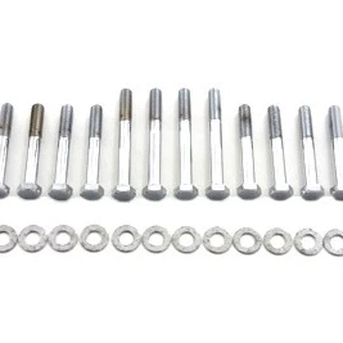 Rocker Box Screw Kit Chrome fits Harley Davidson