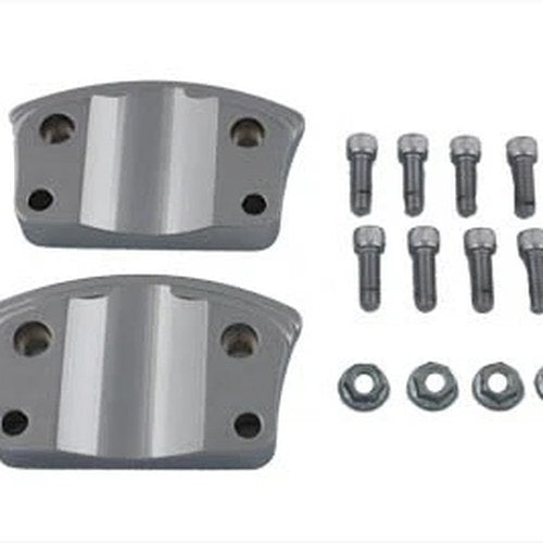 Fender Mount Adapter Bracket Chrome for Harley-Davidson