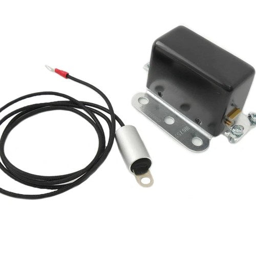 Solid State 6 Volt Relay with Black Cover for Harley-Davidson