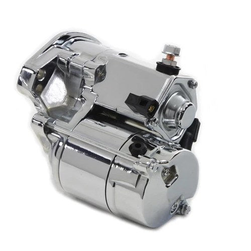 Volt Tech Starter Motor 1.4 kW Chrome for Harley-Davidson