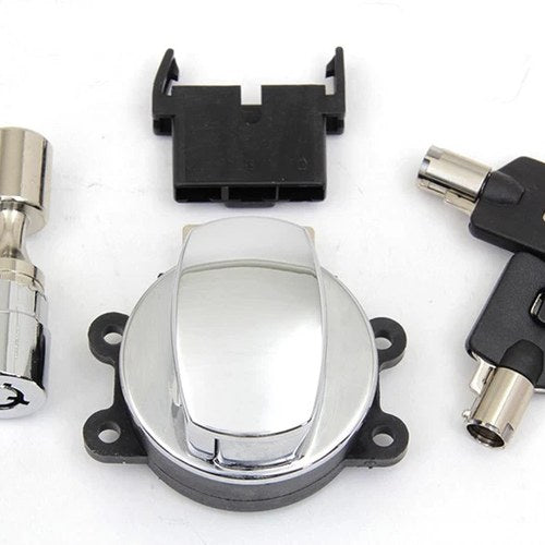 Hinge Ignition Switch Chrome for Harley-Davidson